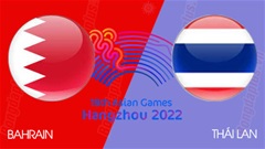 Nhận định bóng đá Olympic Bahrain vs Olympic Thái Lan, 15h00 ngày 19/9: Chờ Thái Lan trổ tài